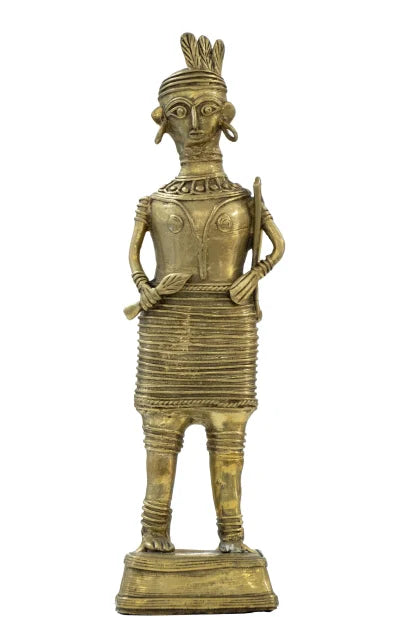 Dokra Table Top – Gents Standing - Retail Maharaj