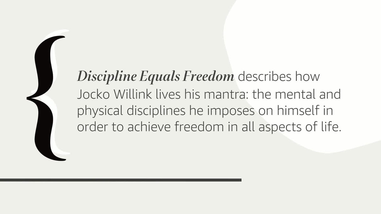 Discipline Equals Freedom : Field Manual Mk1-MOD1 - Retail Maharaj
