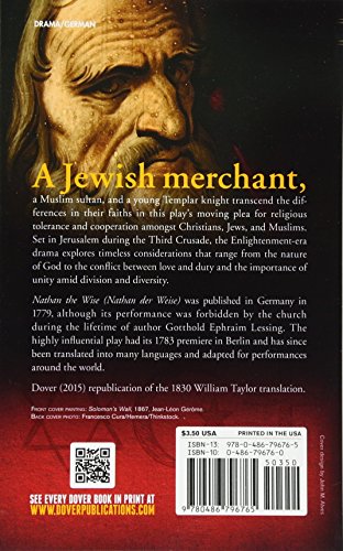 Nathan the Wise (Thrift Editions)