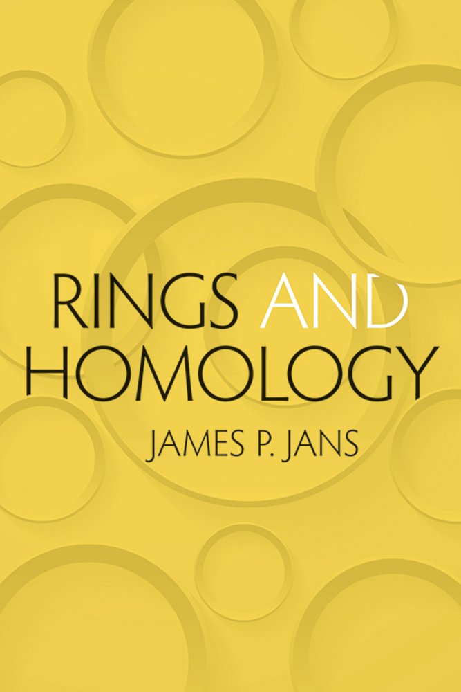 Rings and Homology (Dover Books on Mathematics) - Retail Maharaj