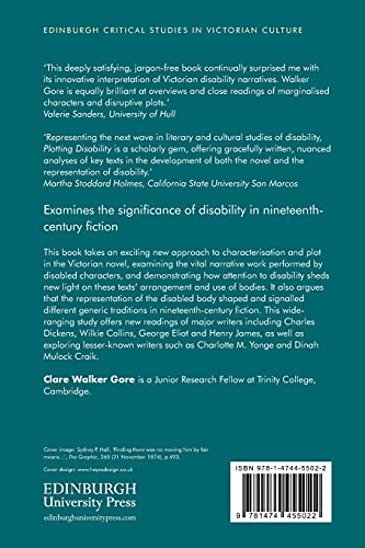 Plotting Disability in the Nineteenth-Century Novel (Edinburgh Critical Studies in Victorian Culture) - Retail Maharaj