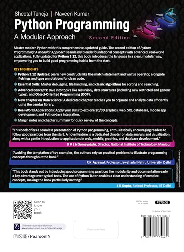 Python Programming: A Modular Approach - Retail Maharaj