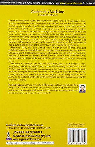 COMMUNITY MEDICINE A STUDENT'S MANUAL