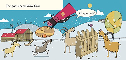 Wow Cow!: Band 02B/Red B (Collins Big Cat Phonics for Letters and Sounds) - Retail Maharaj