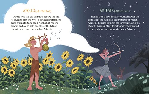 My Little Golden Book About Greek Gods and Goddesses