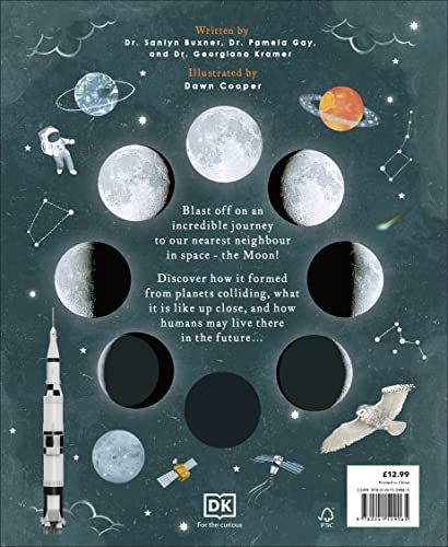 The Moon: Discover the Mysteries of Earth's Closest Neighbour (Space Explorers) - Retail Maharaj