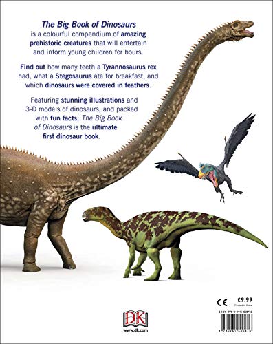 The Big Book of Dinosaurs: Discover the Biggest, Fastest, and Fiercest Dinosaurs (DK Big Books) - Retail Maharaj