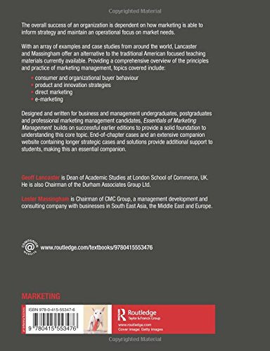 Essentials of Marketing Management - Retail Maharaj