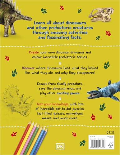 The Fact-Packed Activity Book: Dinosaurs - Retail Maharaj