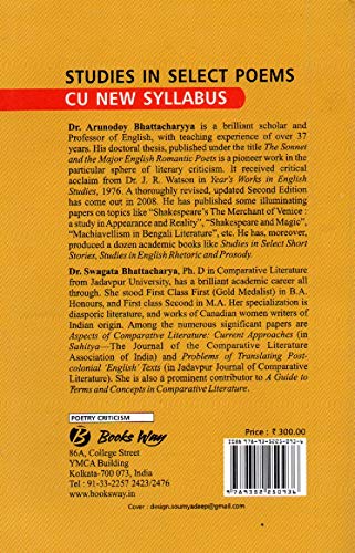 SELECT POEMS : Romantic to Modern Age - Retail Maharaj