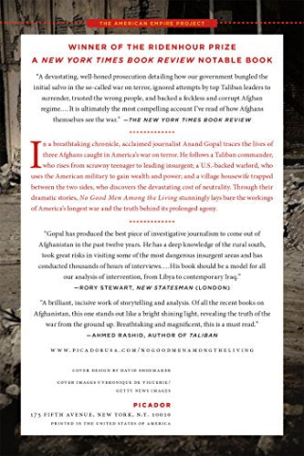 No Good Men Among the Living: America, the Taliban, and the War through Afghan Eyes (American Empire Project) - Retail Maharaj