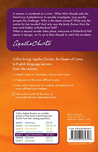 4.50 From Paddington: B2+ Level 5 (Collins Agatha Christie ELT Readers) - Retail Maharaj