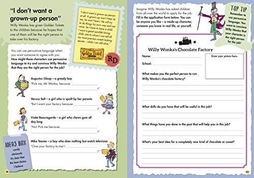 Roald Dahl's Creative Writing with Charlie and the Chocolate Factory: How to Write Tremendous Characters - Retail Maharaj