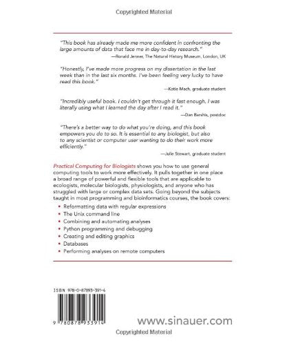 Practical Computing for Biologists - Retail Maharaj