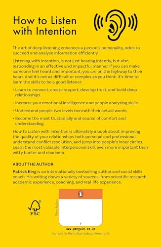 How to Listen with Intention: The Foundation of True Connection, Communication, and Relationships - Retail Maharaj