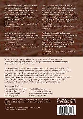 The Sociology of War and Violence