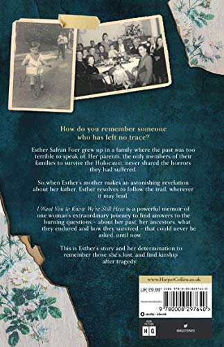 I Want You to Know We’re Still Here: My family, the Holocaust and my search for truth - Retail Maharaj