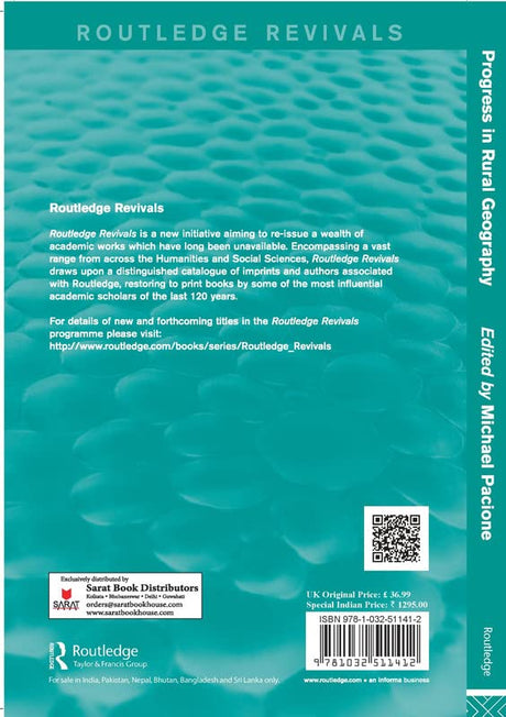 Progress in Rural Geography (Routledge Revivals) - Retail Maharaj