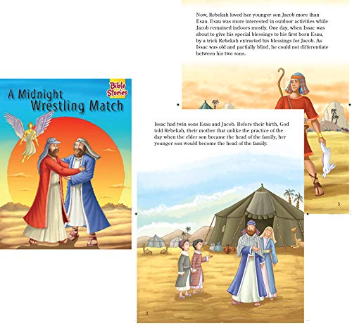 Set of 10 Bible Stories Picture Books for 3+ Year Old Children I - Retail Maharaj