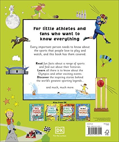 My Encyclopedia of Very Important Sport: For little athletes and fans who want to know everything (My Very Important Encyclopedias) - Retail Maharaj