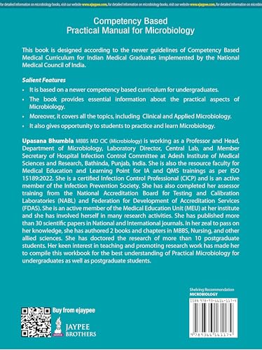 COMPETENCY BASED PRACTICAL MANUAL FOR MICROBIOLOGY