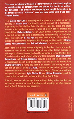 Yaraana: Gay Writing from South Asia - Retail Maharaj