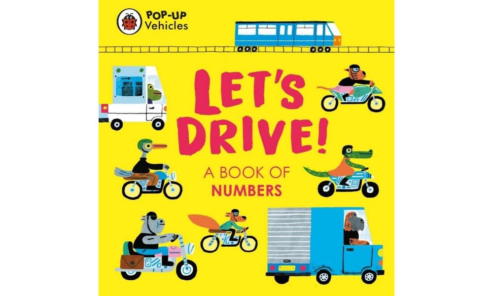 Pop-Up Vehicles: Let's Drive!: A Book of Numbers (Little Pop-Ups) - Retail Maharaj