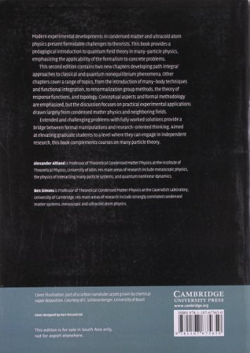 Condensed Matter Field Theory - Retail Maharaj