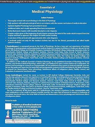 Essentials of Medical Physiology 10th Edition