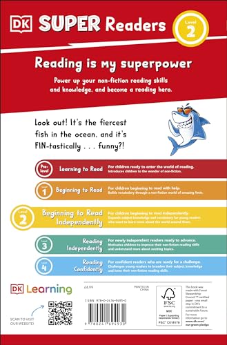DK Super Readers Level 2 Snarky Shark - Retail Maharaj