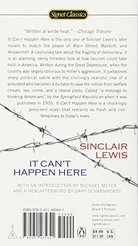 It Can't Happen Here