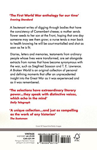 A Broken World: Letters, Diaries and Memories of the Great War - Retail Maharaj