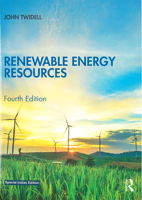 RENEWABLE ENERGY RESOURCES,4TH EDITION - Retail Maharaj