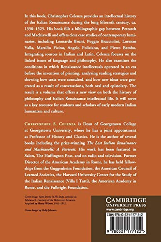 The Intellectual World of the Italian Renaissance: Language, Philosophy, and the Search for Meaning