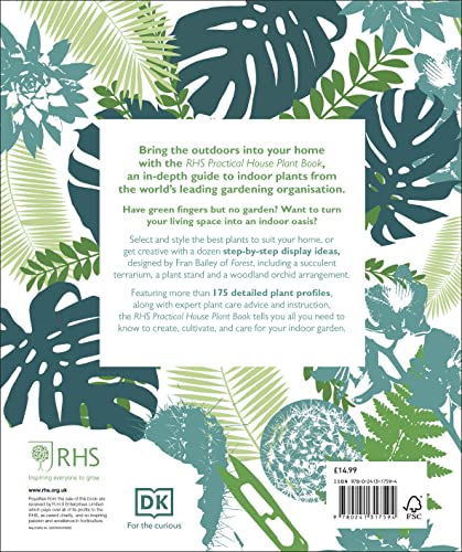 RHS Practical House Plant Book - Retail Maharaj