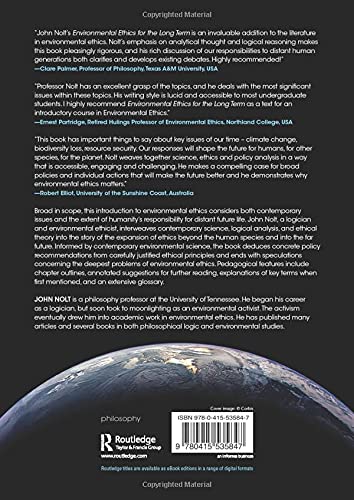 Environmental Ethics for the Long Term: An Introduction - Retail Maharaj