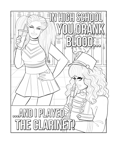 The Official Trixie and Katya Coloring Book
