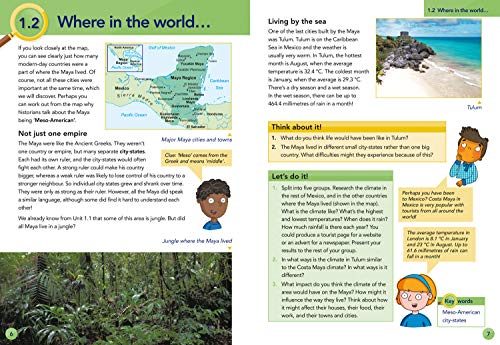 The Maya Pupil Book (Collins Primary History) - Retail Maharaj