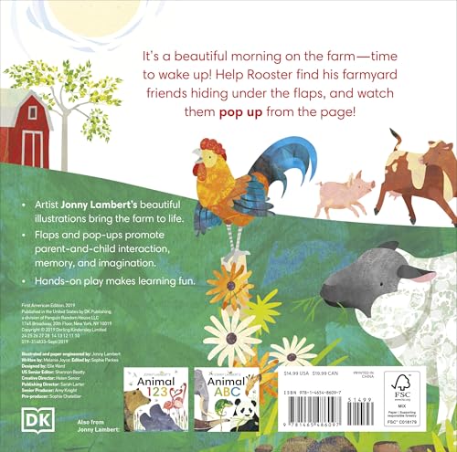 Jonny Lambert's Wake Up, Farm! (Pop-Up Peekaboo) (Jonny Lambert Illustrated) - Retail Maharaj