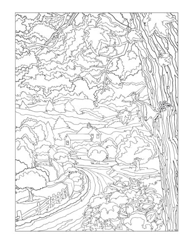 Creative Haven Autumn Inspirations Color by Number