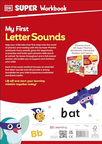 DK Super Phonics My First Letter Sounds - Retail Maharaj