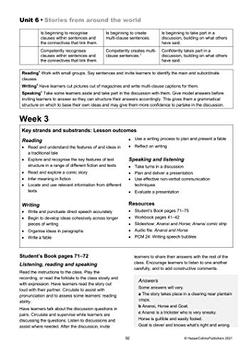 International Primary English Teacher’s Guide: Stage 5 (Collins International Primary English) - Retail Maharaj