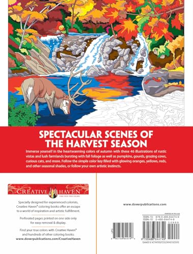 Creative Haven Autumn Inspirations Color by Number