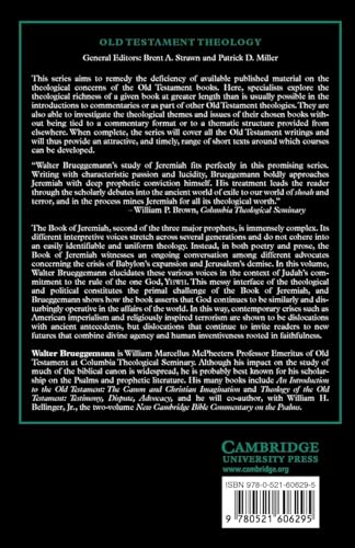 The Theology of the Book of Jeremiah: Old Testament Theology