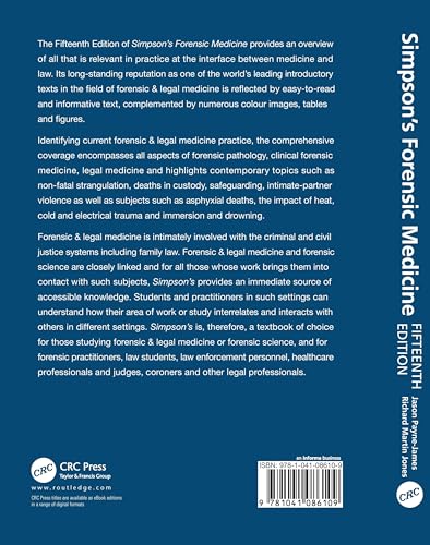 SIMPSONS FORENSIC MEDICINE 15ED (PB 2026)