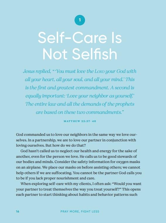 Pray More, Fight Less: A Couple's Devotional: Weekly Devotions, Prayers, and Communication Exercises for a Stronger Marriage