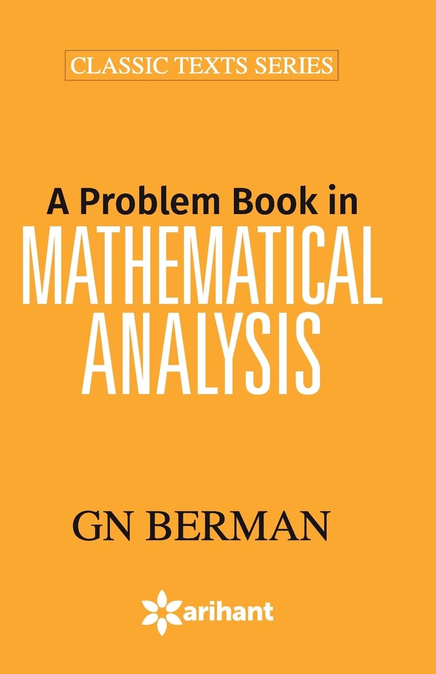 A Problem Book in MATHEMATICAL ANALYSIS - Retail Maharaj