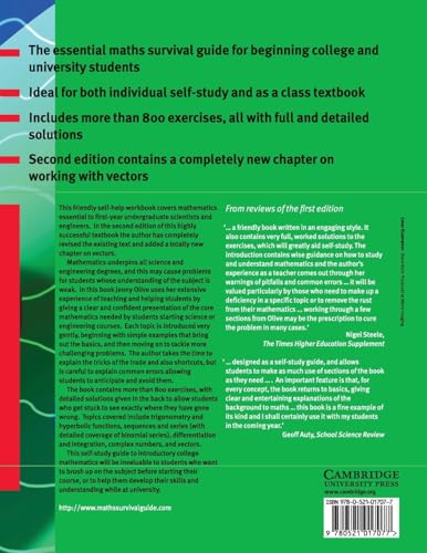 Maths: A Student's Survival Guide: A Self-Help Workbook for Science and Engineering Students