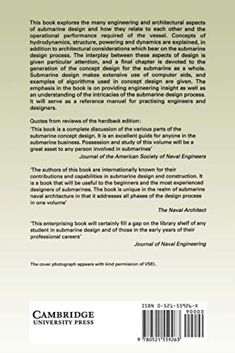 Concepts in Submarine Design: 2 (Cambridge Ocean Technology Series)