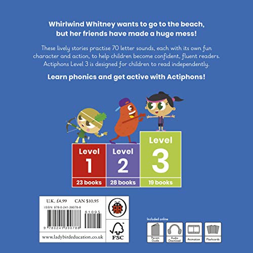 Actiphons Level 3 Book 9 Whirlwind Whitney: Learn phonics and get active with Actiphons! - Retail Maharaj